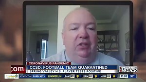 24K views · 134 reactions | COVID-19 AT SPRING VALLEY HS -- Joe Bartels has the latest as the football team is under quartine after a player tested positive for the virus. Story -- bit.ly/2ZEeGLh | KTNV Channel 13 Las Vegas | Facebook