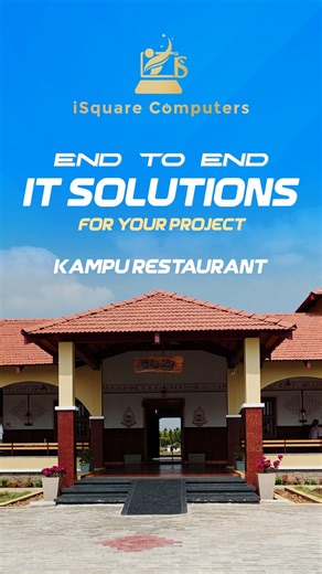 @isquare_computers on Instagram: "Proud to deliver a complete IT solution for Kampu Restaurant 🍽️ From CCTV, billing printers, computers, and smart software to seamless Wi-Fi — executed clean, smooth, and professional. ✅ Technology that works as hard as you do. For more information contact us for below number. Looking to install? Contact Us Today. Location: 📍Mama’s Joint Road, MCC ‘B’ Block, Opp. WoodLand Showroom, Davangere - 577004. Contact Number: 88676 77031 . . #ITSolutions #CompleteITSol