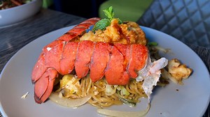 294K views · 10K reactions | Fried lobster and crispy duck noodles can be found at Lamii restaurant in las vegas, LOVED the lobster noodles it's a must try. | Strictly Dumpling | Facebook