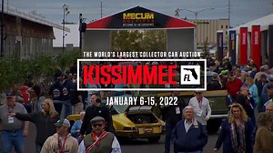 5.6K views · 294 reactions | The world's largest collector car auction is coming up fast  More than 3,500 vehicles roll into Kissimmee, Florida Jan. 6-15! Click the link to see the full lineup of vehicles and register to bid: https://drive.mecum.com/kissimmee-2022 #MecumKissimmee #Mecum #MecumAuctions #WhereTheCarsAre | Mecum Auctions | Facebook