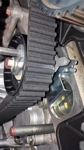 Alternator Timing Belt Service Tensioner #alternator #timing #belt #service #tensioner #pully #work