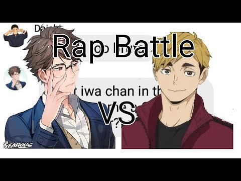 Haikyuu text/Rap battle Oikawa vs Atsumu (Yuno vs Ayano)