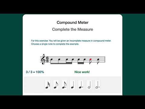 Add Barlines and Complete the Measure Exercises