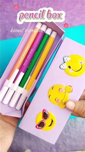 pencil box #youtubeshorts #papercraft #diy