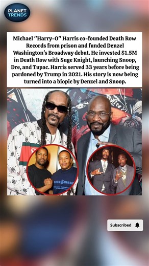 Meet Harry-O: The Man Behind Denzel Washington And Tupac's Career.