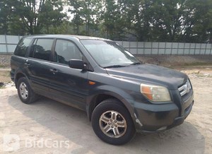 2006 Honda Pilot, LX | 5FNYF18136B025831 | Bid History - BidCars