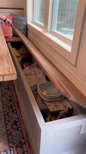 Stylish Kitchen Nook with Clever Storage Ideas