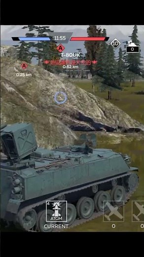 Type 60 ATM Destroys XM-1?! 😂 What Just Happened! #Warthundermobile