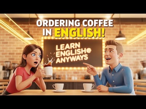 Ordering Coffee in English 😱 | Funny Role Play & Common Mistakes