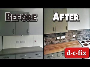 HOW TO APPLY D-C-FIX | BUDGET KITCHEN MAKEOVER | CREATE YOUR WORLD