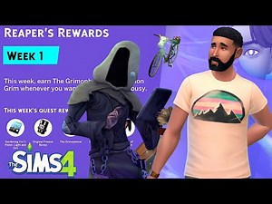 Week 1 Major Tips for Grim Reaper Reward's Event | The Sims 4