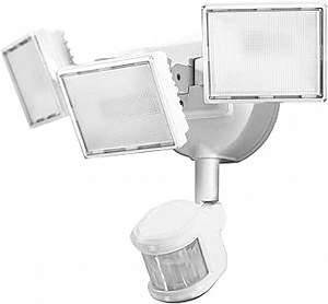 Koda Outdoor Motion Activated LED Security Floodlight with 3000 Lumens, Aluminum Construction, Automatic On and Off, 240° Motion Sensing Range, up to 70 ft Coverage, Adjustable Brightness,