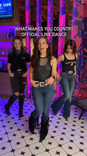 Category 10 on Instagram: "This @lukebryan hit pairs perfectly with our line dance to “What Makes You Country” 🤠 Make sure to check out the full tutorial on our YouTube channel 🔗 #category10 #linedancing #nashville"
