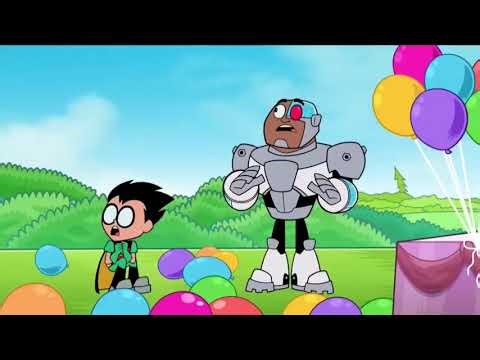 Teen Titans Go! - Ballon Deflating Disaster Scene