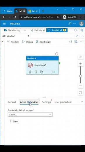 13 Notebook Activity in adf #Shorts
