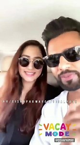 2.3M views · 19K reactions | #Dishul on Vacay Mode! Via Rahul Vaidya 's Story | Disha Parmar | Facebook