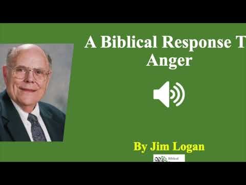 (Audio) Family Conference 20: Biblical Response To Anger | Jim Logan