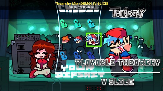 Thearchy Mix (DEMO) [V-SLICE] Mod for Friday Night Funkin' | FNF Mods
