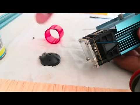 Limpieza de módulo láser sculpfun S9