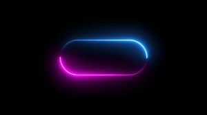 Neon Animation Button Shape On Black Stock Footage Video (100% Royalty-free) 3578667441 | Shutterstock