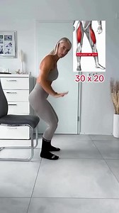 Best chair workout for legs 🦵 | EFitnessHelp