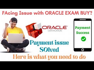 How to register and Schedule an oracle Certification Exam | Payment Issue Resolved 😲