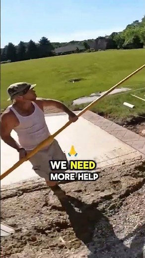 Chop Chop!! #concrete #building #trending #tips #concretework #victoryoutdoorservices #viralvideo