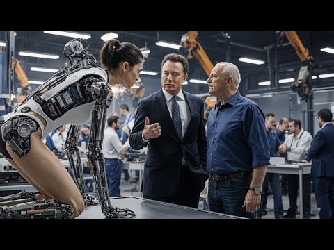 Tesla AI Robot Factory: Building the Humanoid robot Step by Step (Full Process)