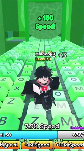 Reached high speeds in no time 😱 #roblox