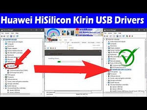 Huawei HiSilicon Kirin USB Drivers Setup and installation | Huawei USB COM 1.0