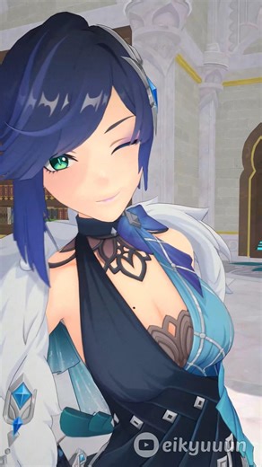 Yelan's Cat Walk 💃📷[MMD Animation]