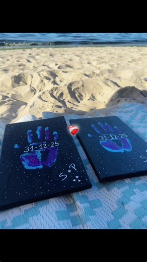 Cuadros en Pareja en la Playa - Amor y Creatividad