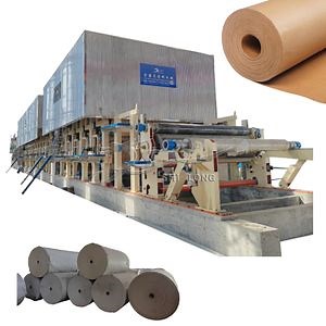 [Hot Item] High Quality Jumbo Roll Corrugated Paper Making Machine Craft Kraft Paper Machine Price