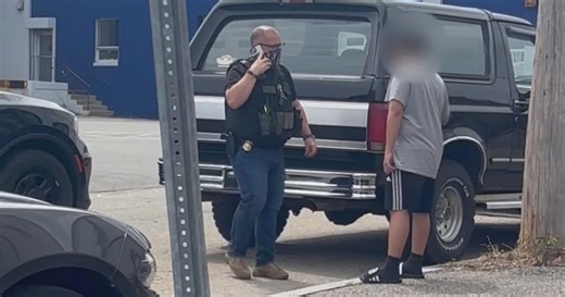 Boy left alone on sidewalk after ICE arrest in Waltham