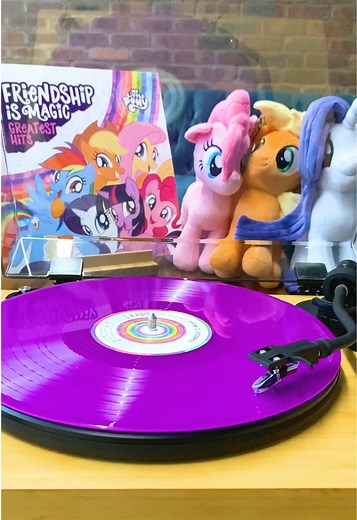 Celebrate the magic with the My Little Pony: Friendship Is Magic – Greatest Hits vinyl, featuring songs that made everypony sing along. 🌈 Available now for the first time on vinyl! 💿💖 #mlp #mylittlepony #fim #friendshipismagic