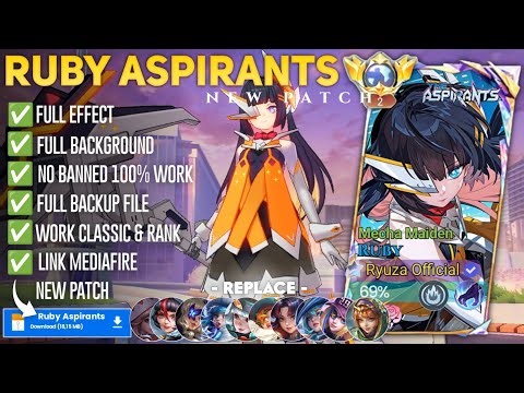 Script Ruby Aspirant - Mecha Maiden No Password | Full Effect Voice | Patch Terbaru
