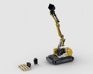LEGO MOC-229362 Liebherr R926 compact excavator in 1:21 (Technic 2025)
