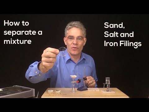 Sample Science Lesson - Junior HighSchool Science - Separating an iron, sand and salt mixture