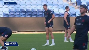64K views · 2.1K reactions | Roosters halves Sam Walker & Hugo Savala feel primed for finals football and appear to have zero stress about Saturday's elimination match with the Sharks. Savala is keen to stay at the club for a long time, as he heads into the biggest game of his career so far | Sydney Roosters | NRL | 10 News Sydney | Facebook