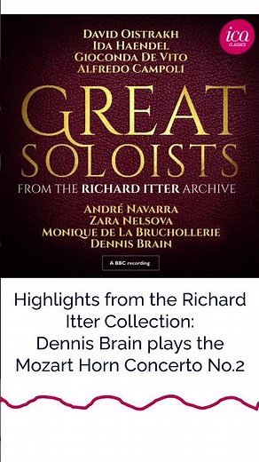 Dennis Brain plays Mozart's Horn Concerto No. 2 (1953)