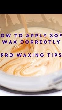 How to Apply Soft Wax Correctly | Pro Waxing Tips