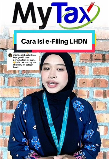 Cara Lengkap Isi e-Filing LHDN MyTax