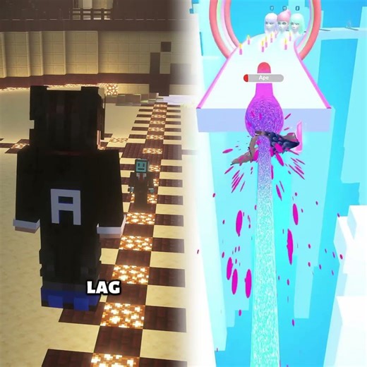 😂 Cuando tu internet es tan malo que te hace inmortal #minecraft #yosoydelos7mil