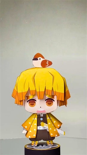 Paper Craft / PDFs & Templates on Instagram: "Zenitsu Agatsuma – The Thunder That Sleeps ⚡😴 “He may be scared, he may scream… but when Zenitsu strikes, it’s pure lightning! ⚡⚔️ From fear to fierce — this papercraft captures his true spirit!” 💛✨ 🎧 ASMR papercraft tutorial 📥 Instant digital download 🔥 Perfect for Demon Slayer fans & collectors #ZenitsuAgatsuma #DemonSlayer #KimetsuNoYaiba #ThunderBreathing #AnimePapercraft #ASMRArt #AnimeModel #PapercraftArt #KNYEdit #OtakuCrafts #AnimeCollec