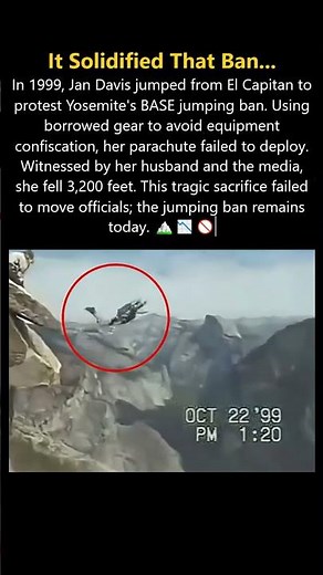 Her last words were a protest. Her last jump was a tragedy #history