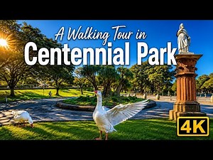 Explore Centennial Park Sydney 🇦🇺 in Stunning 4K | Walking Tour with Wildlife 🦆🤯