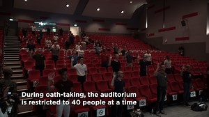 #ICYMI: Safe distancing measures were put in place every step of the way in view of COVID-19, in enlistment exercises which now begin at Selarang Camp. The Basic Military Training Centre at Pulau Tekong is also staggering meal times and conducting training in smaller groups. "These enhanced measures are important and necessary to ensure the operational readiness of our SAF as well as to safeguard the well-being of our soldiers”, said BMTC School 1 Commanding Officer, LTC Dennis Oh. | Ministry of