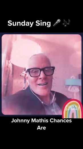 Sunday Sing - Chances Are by Johnny Mathis, requested by @Joy b #sundaysing #johnnymathis #chancesare #singingmichael #dancingmichael