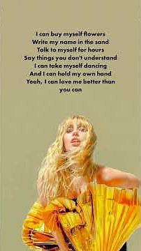 Miley Cyrus - Flowers (Lyrics)