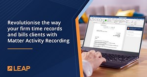 Matter Activity Recording (AutoTime) | LEAP Legal Software